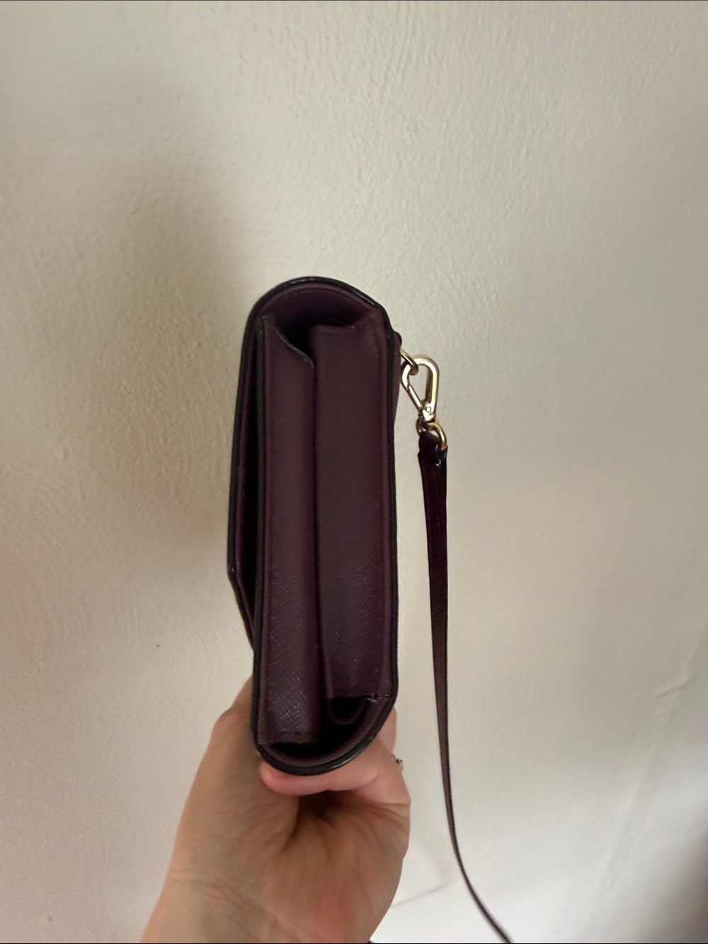 Kate Spade Women's Dark Plum Crossbody Shoulder Bag - Picture 5 of 13